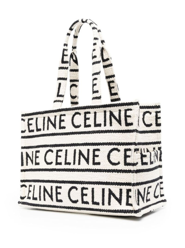 White Cabas Large Tote Bag