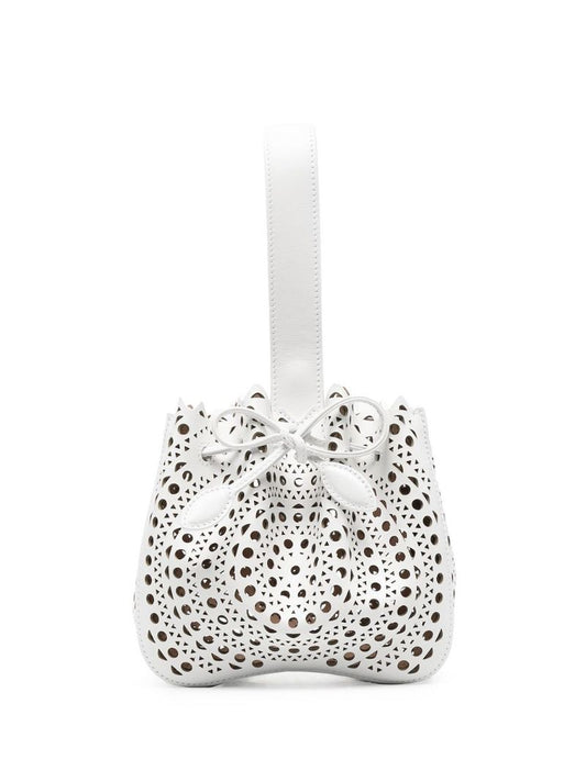 White Rose Marie Leather Bag