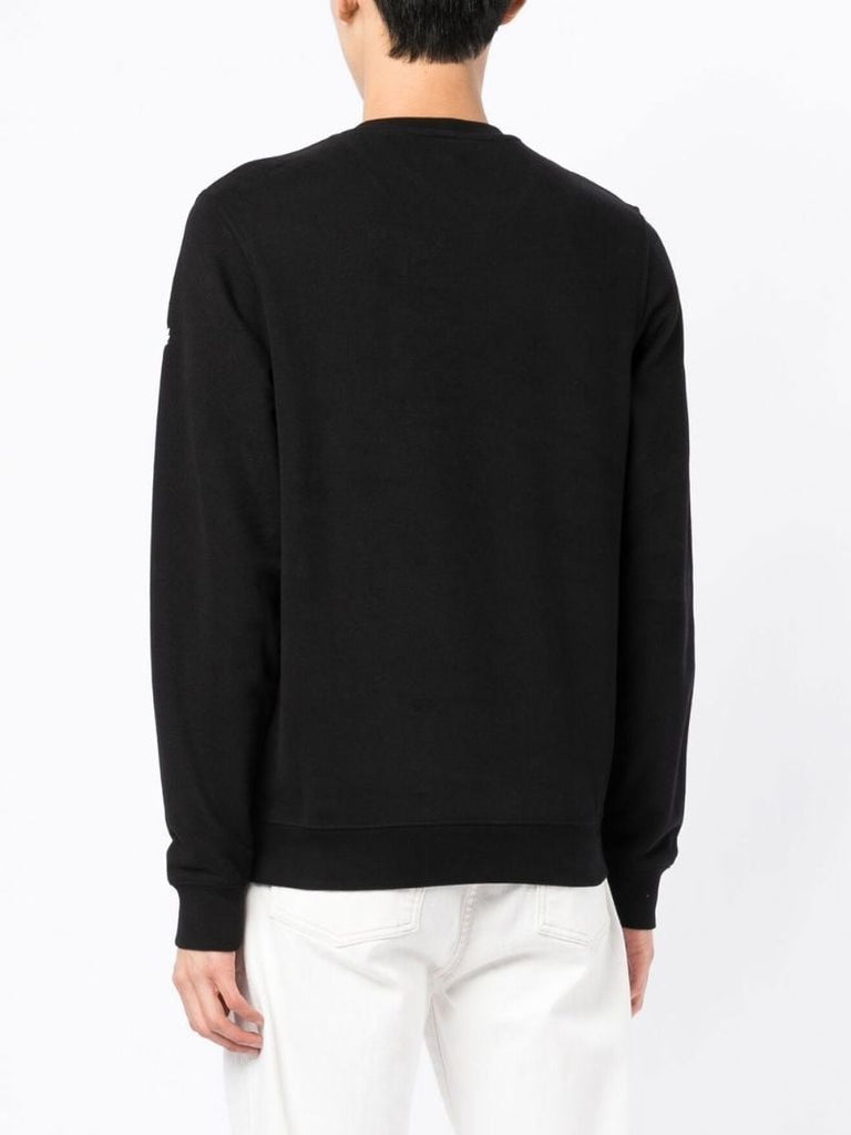 Black 1924 Logo Print Sweatshirt