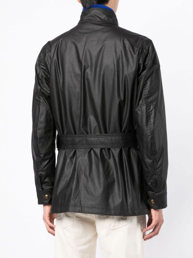 Black Trialmaster Wax Cotton Jacket