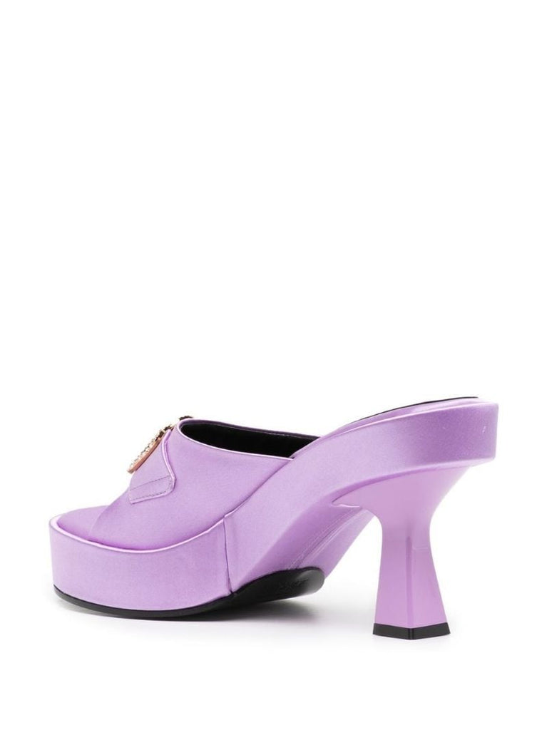 Purple Medusa Biggie 100 Leather Mules
