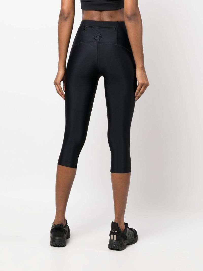 Black Reflective Print Training Shorts