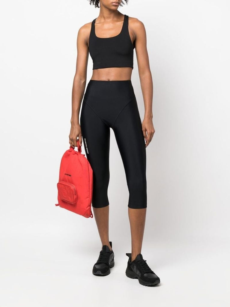 Black Reflective Print Training Shorts
