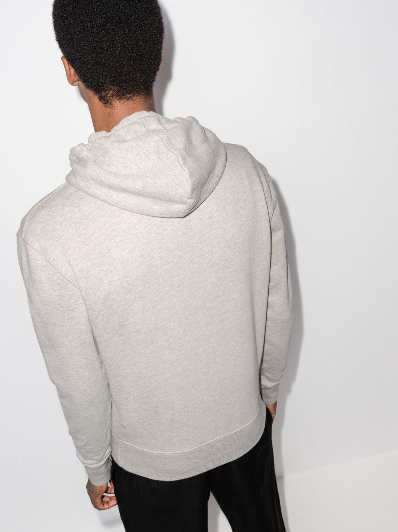 Chillax Fox Patch Cotton Hoodie
