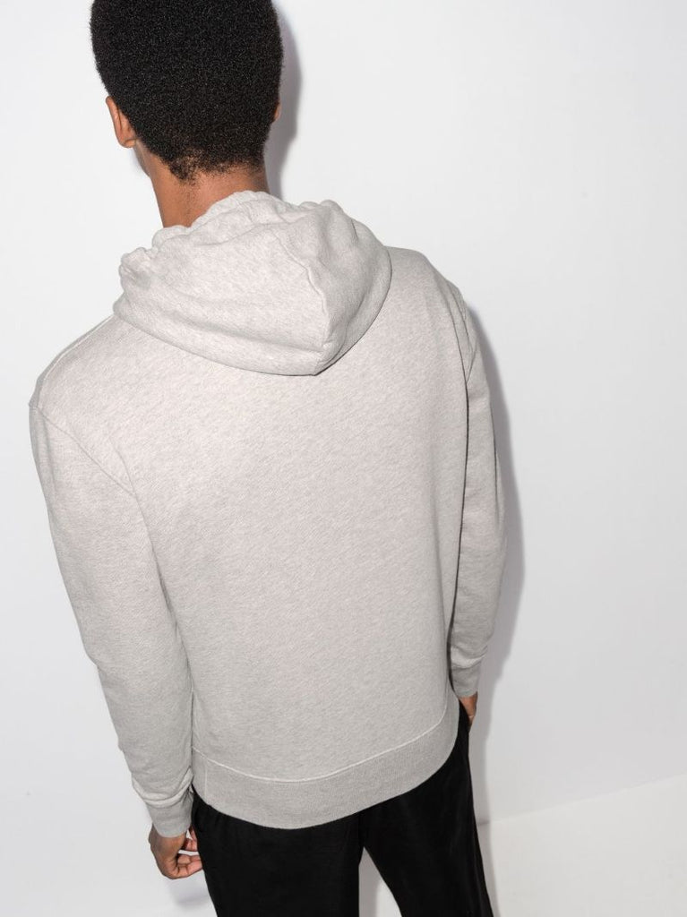 Chillax Fox Patch Cotton Hoodie