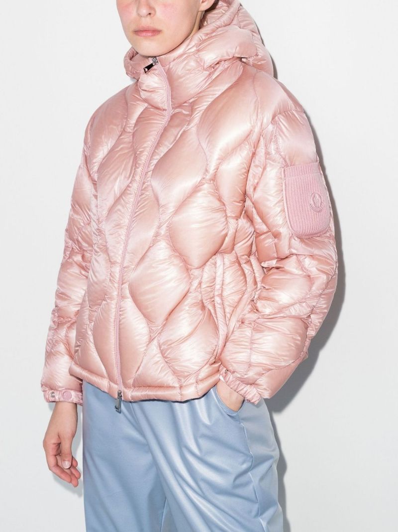 Pink Anthon Short Padded Jacket