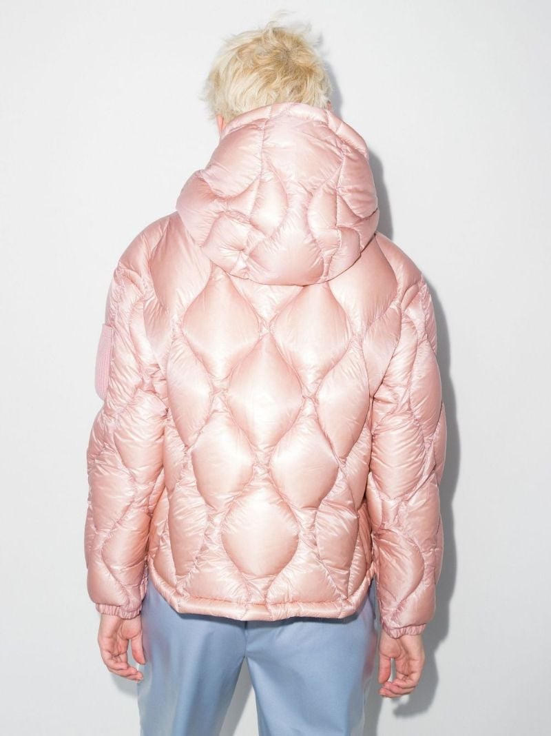 Pink Anthon Short Padded Jacket