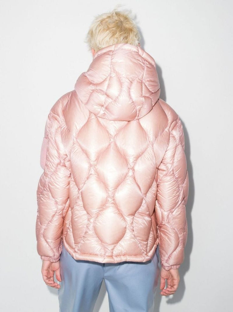Pink Anthon Short Padded Jacket