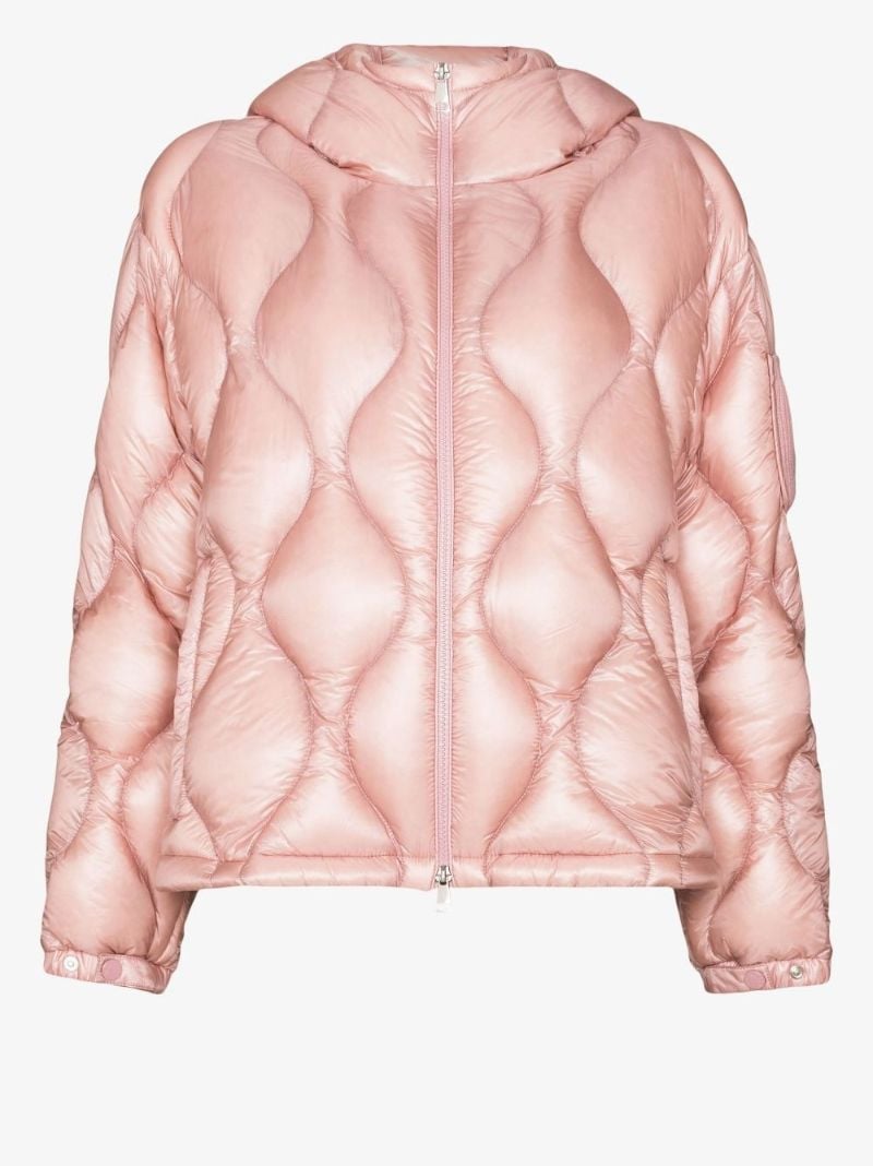 Pink Anthon Short Padded Jacket