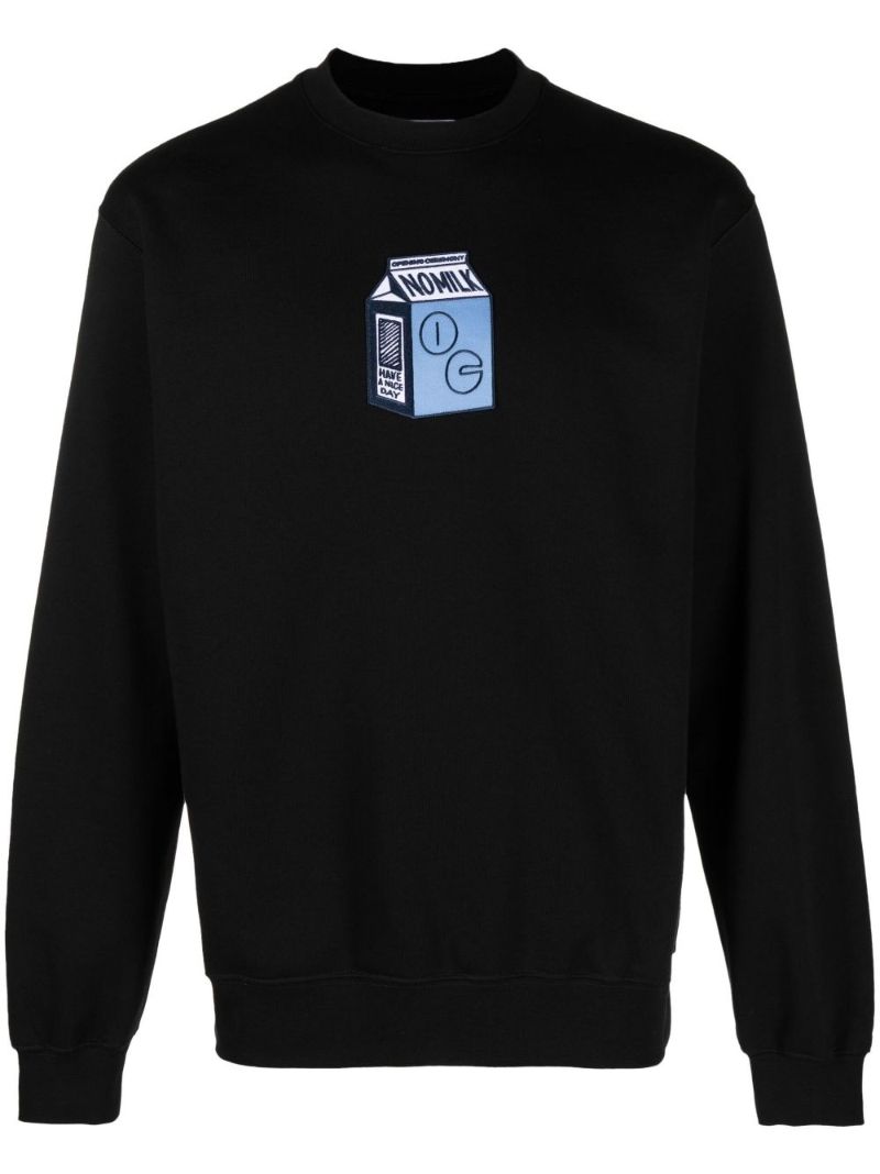 Black Milk Patch Sweatshirt