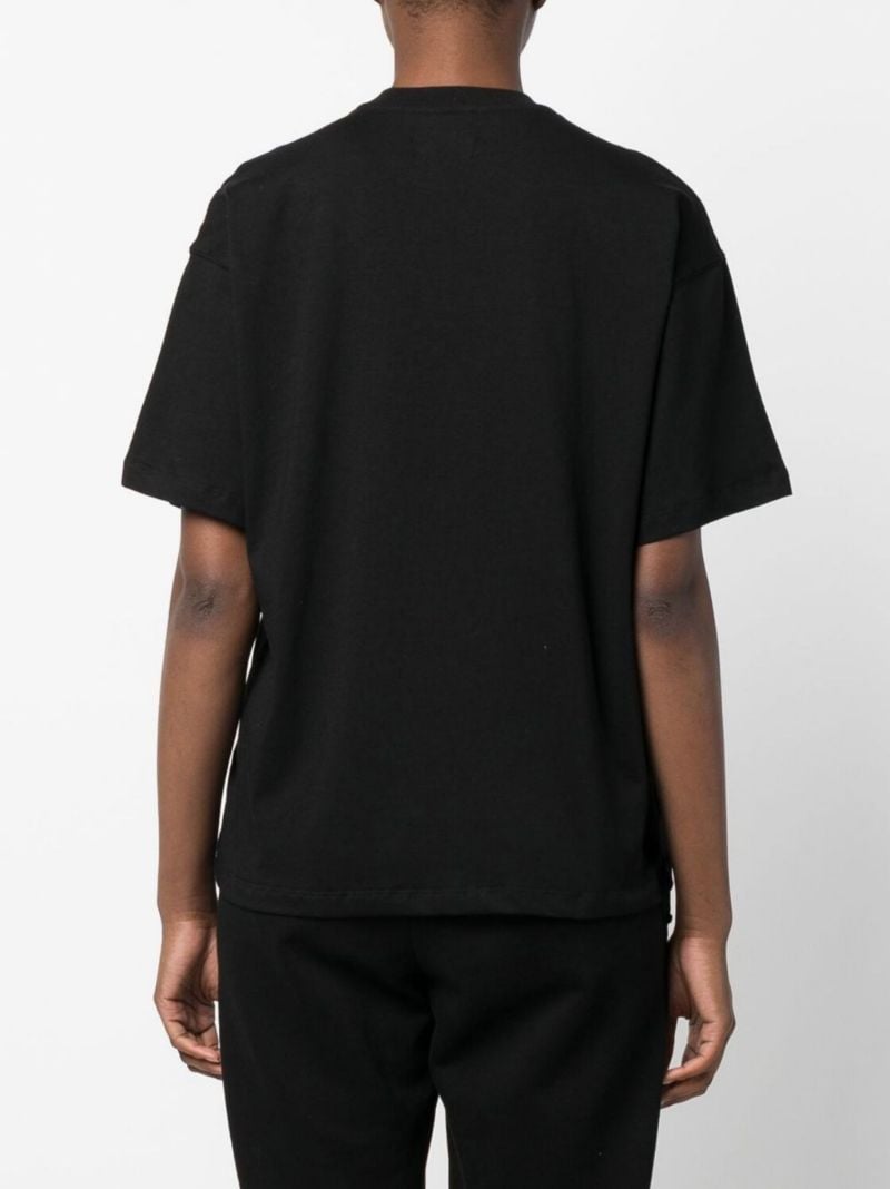 Black No Pain Print T-shirt