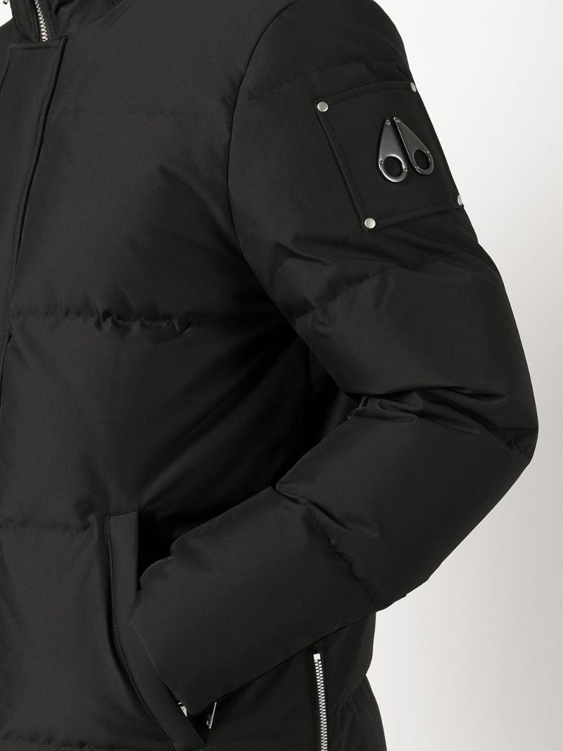 Black Mapleton Puffer Jacket
