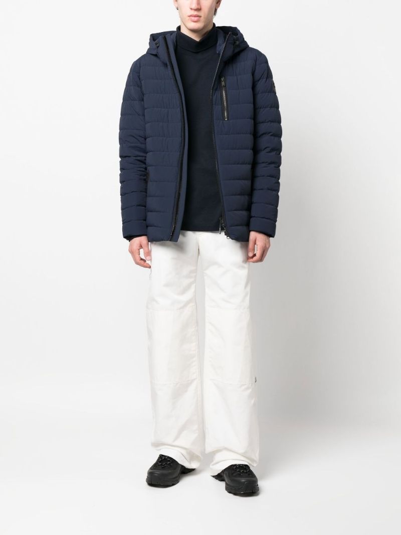 Blue Hooper Quilted Jacket