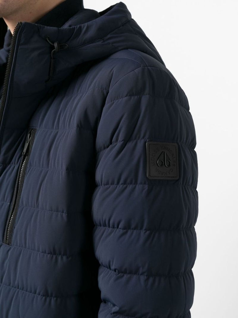 Blue Hooper Quilted Jacket