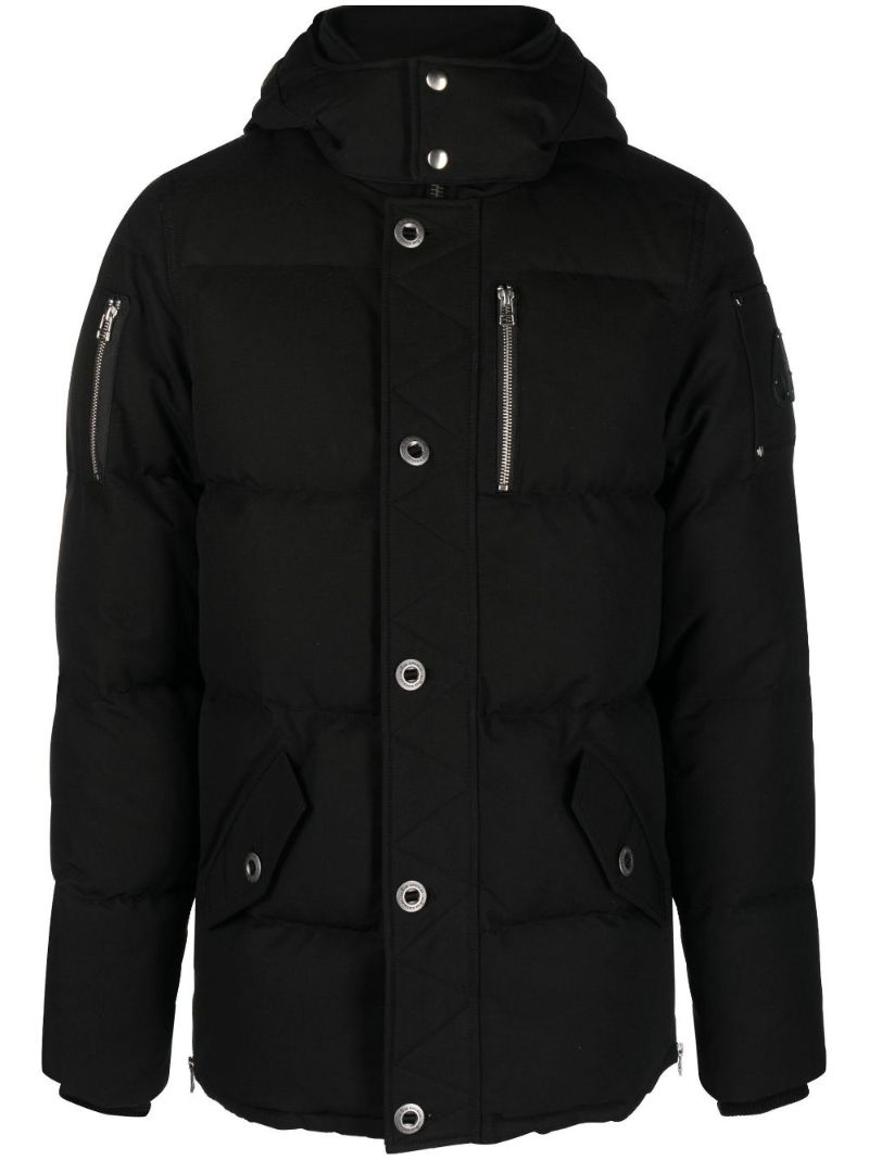 Black Original 3q Padded Jacket