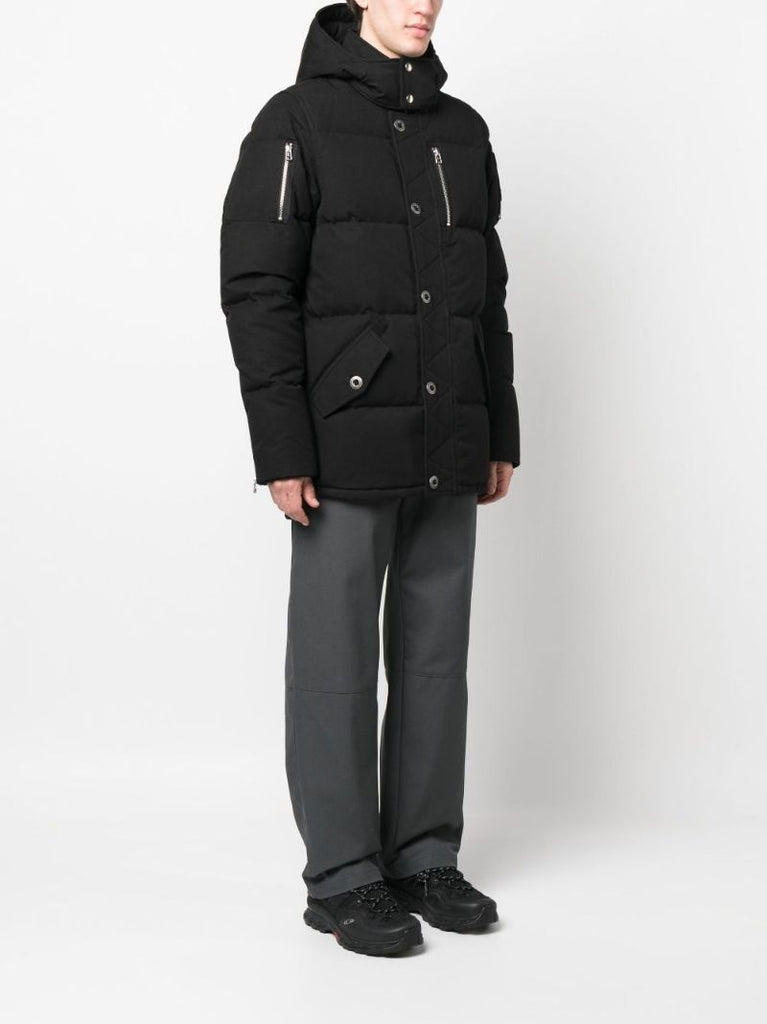 Black Original 3q Padded Jacket