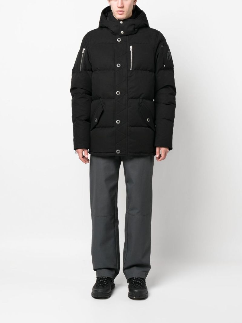 Black Original 3q Padded Jacket