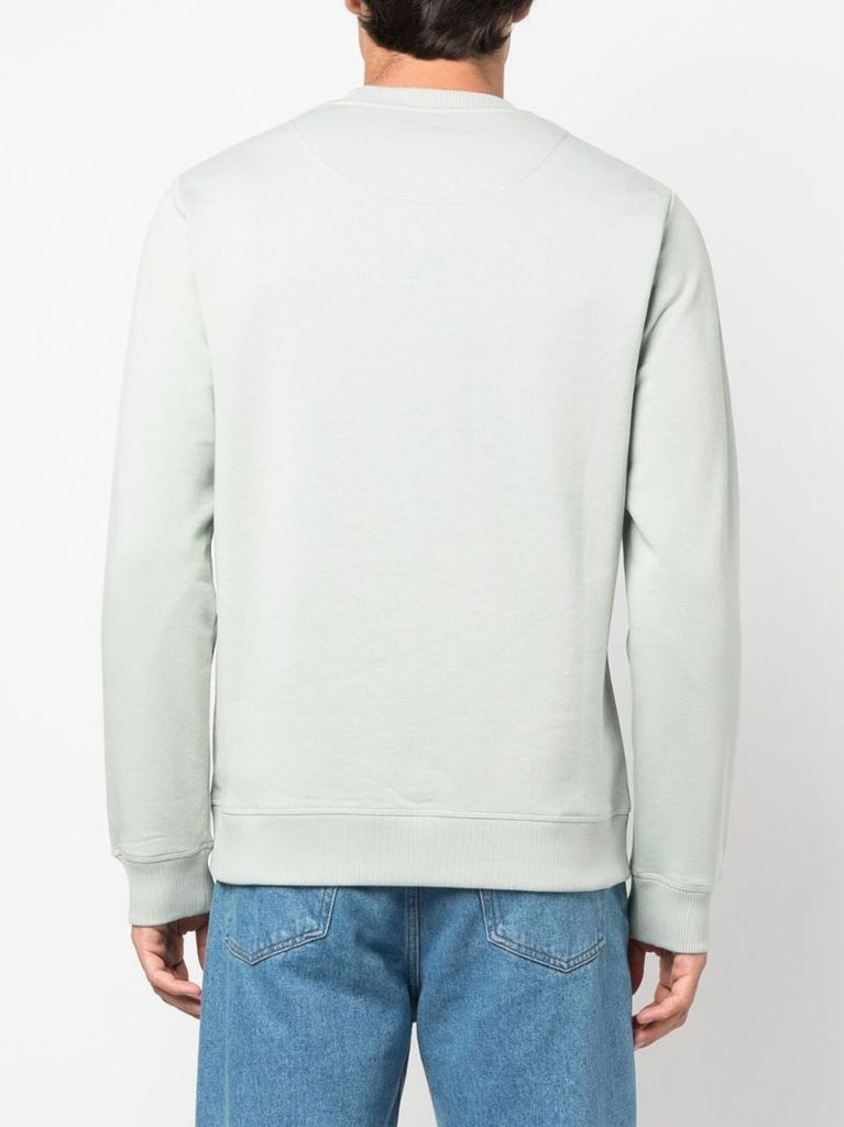 Green Tiger Head Embroidered Sweatshirt