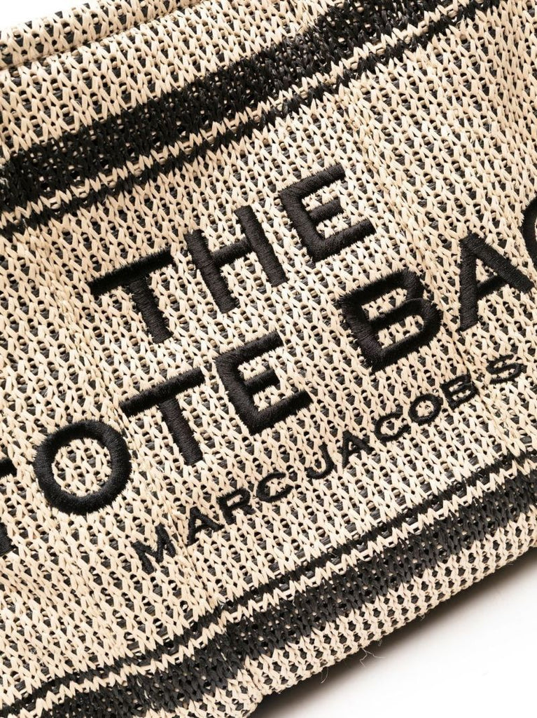 Neutral the Straw Jacquard Tote Bag