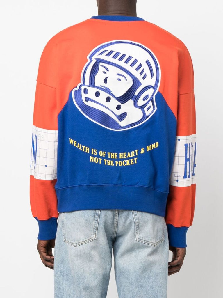 Orange Paradise Logo Cotton Sweatshirt