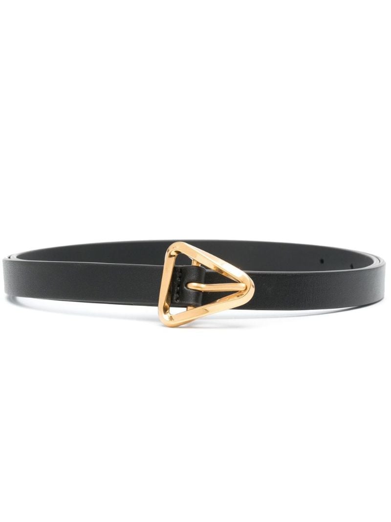 Black Grasp Leather Belt