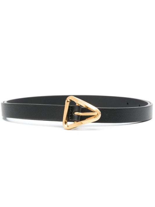 Black Grasp Leather Belt