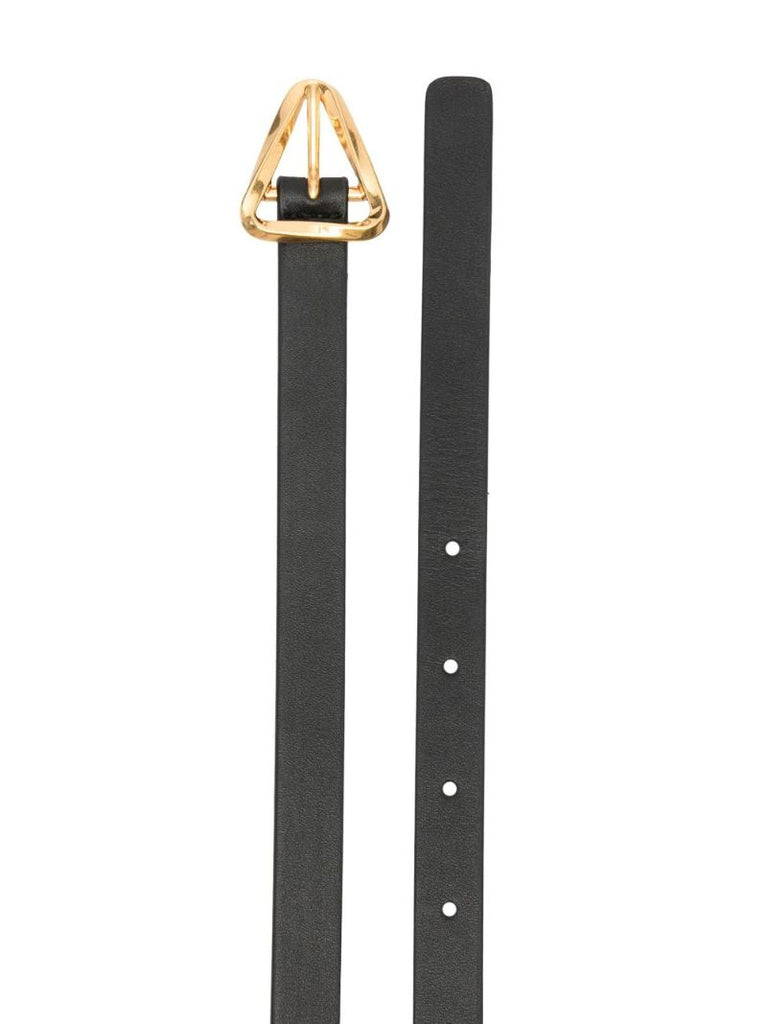Black Grasp Leather Belt