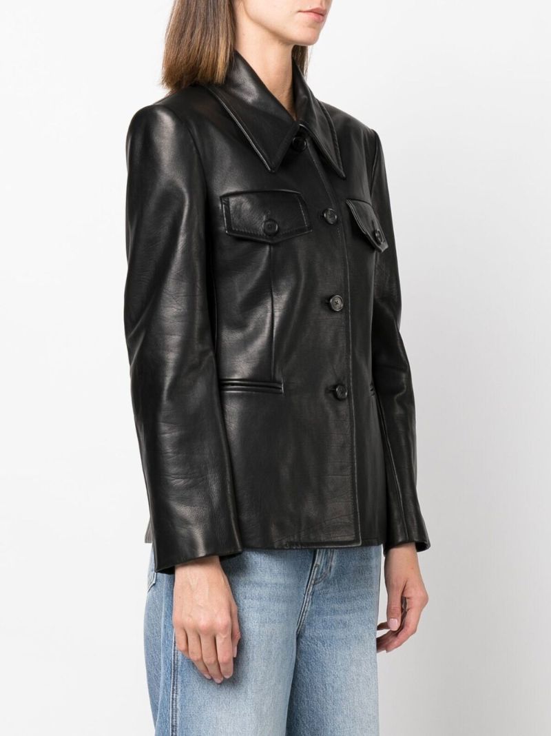 Black Turley Leather Jacket
