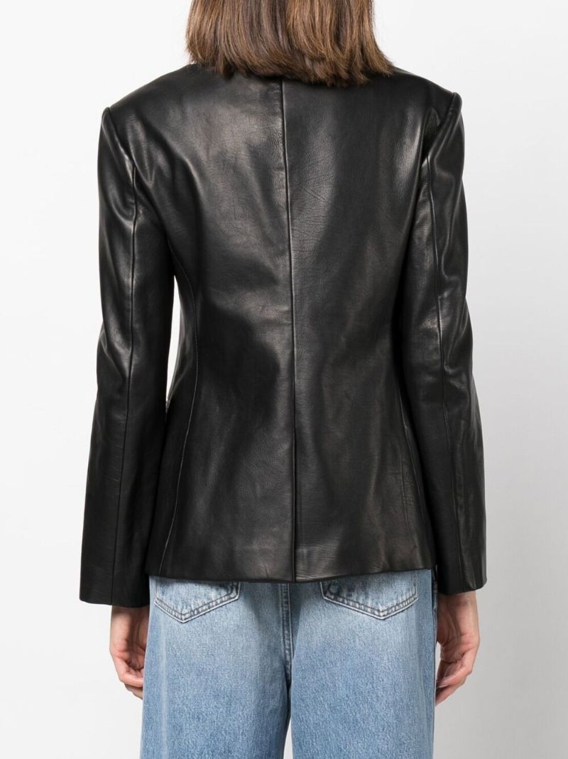 Black Turley Leather Jacket