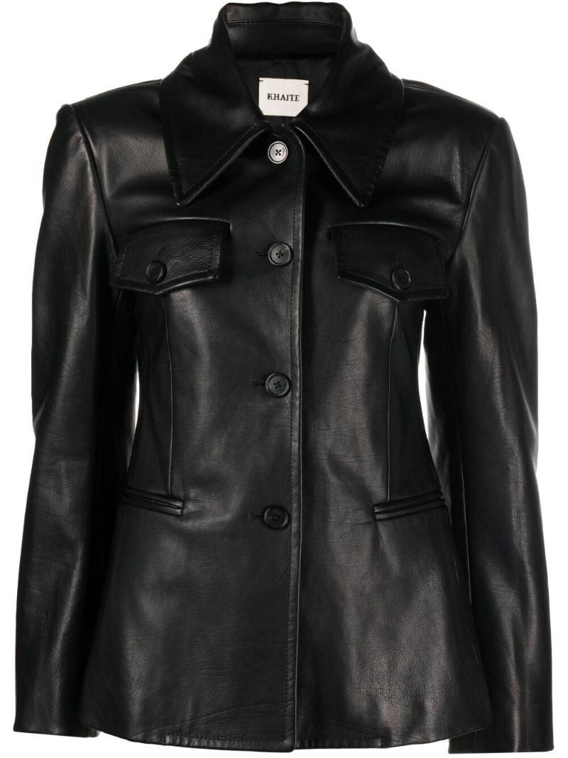 Black Turley Leather Jacket