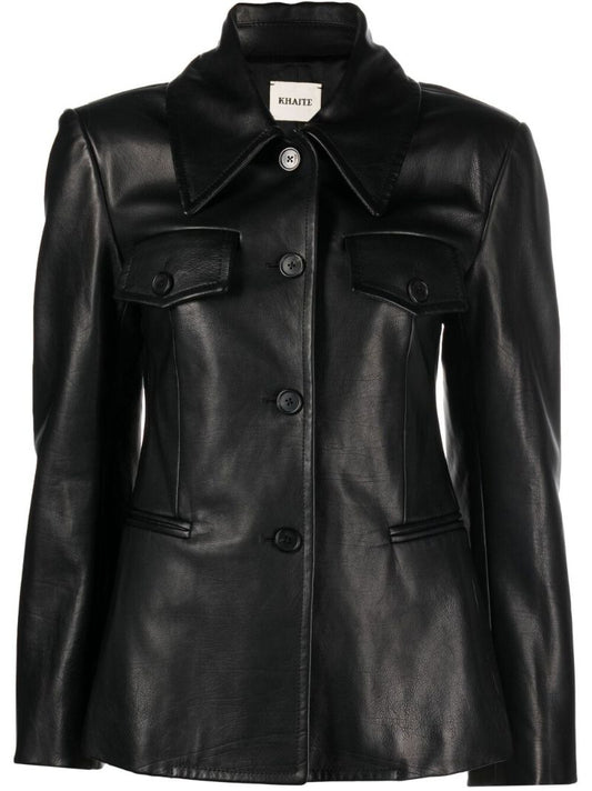 Black Turley Leather Jacket