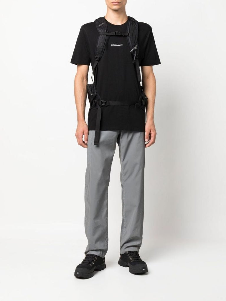 Black Logo-print Short Sleeve T-shirt