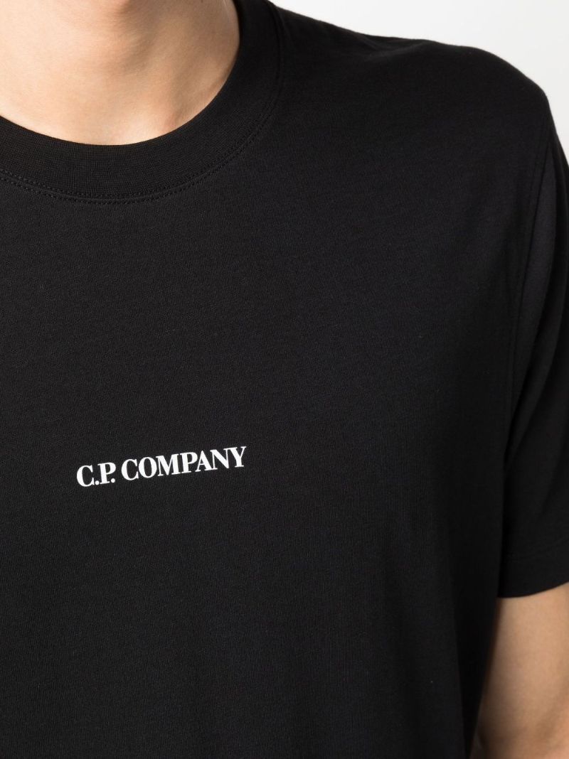 Black Logo-print Short Sleeve T-shirt