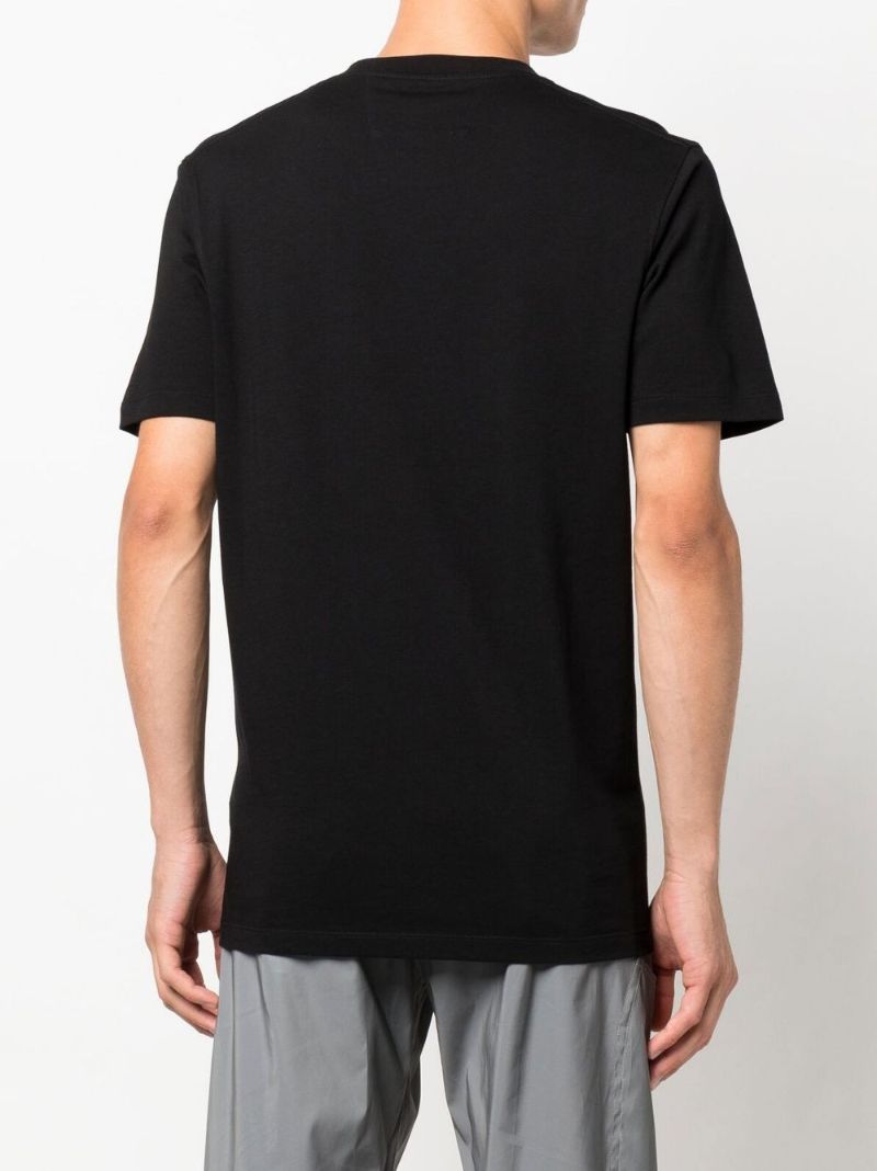 Black Logo-print Short Sleeve T-shirt
