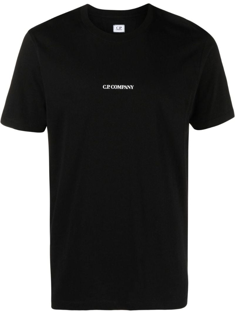 Black Logo-print Short Sleeve T-shirt