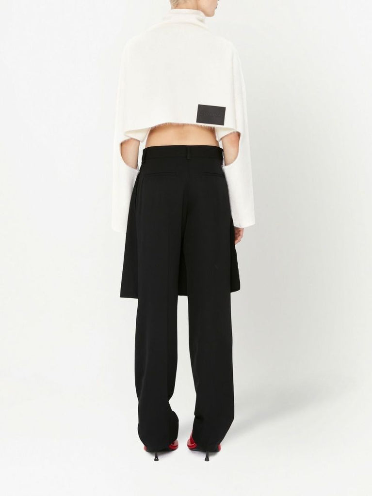 Black Skirt Trousers