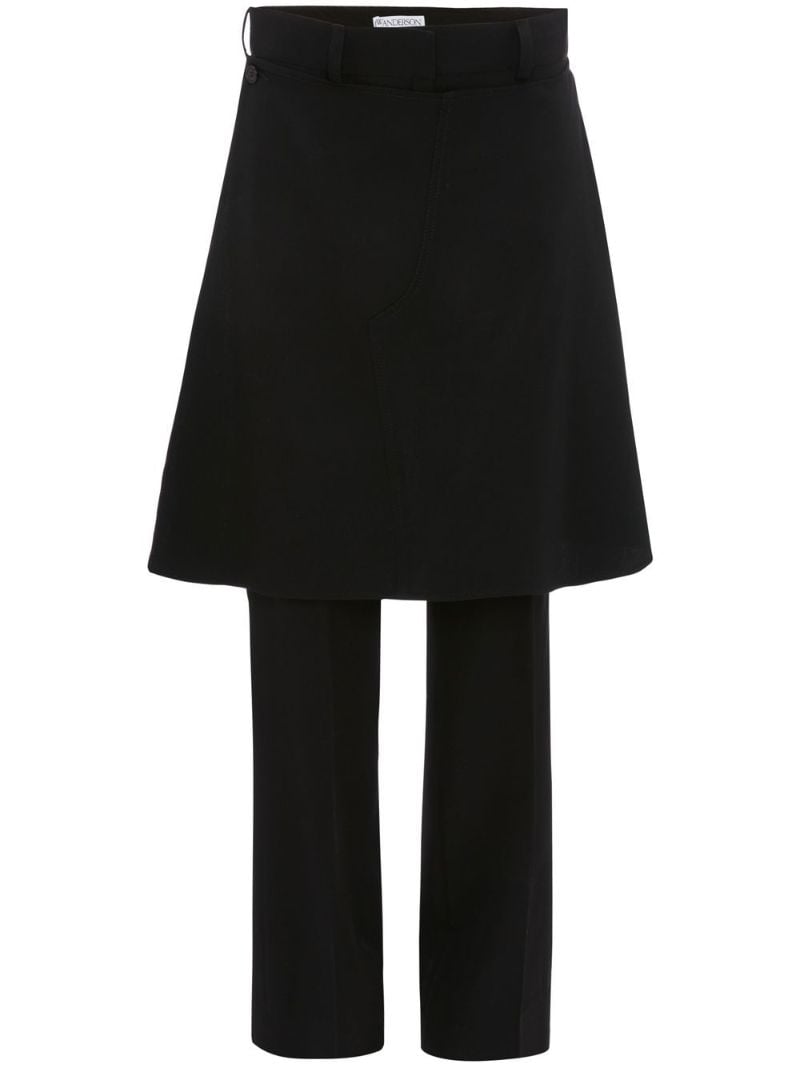 Black Skirt Trousers
