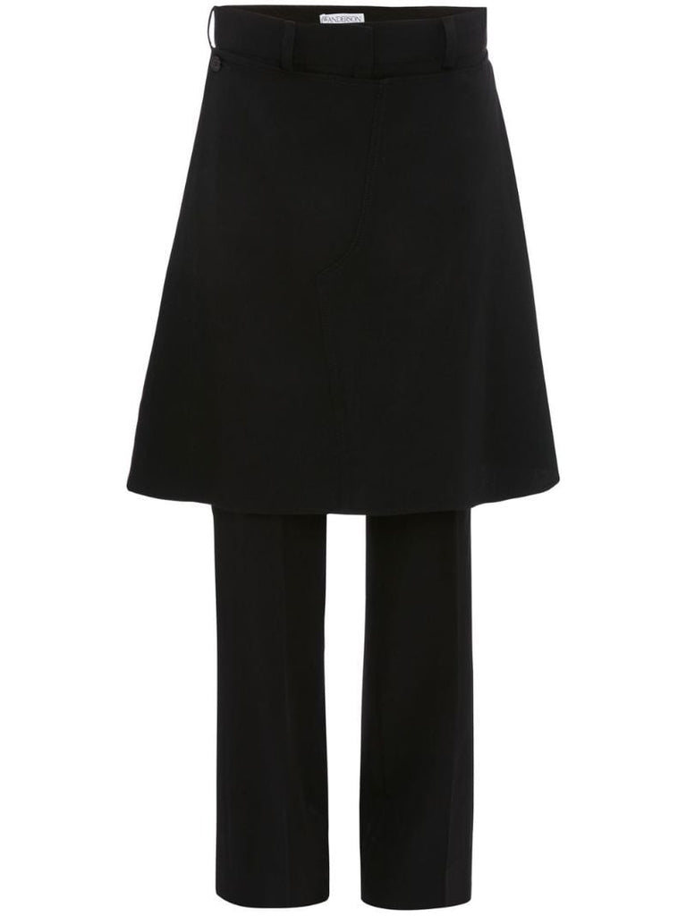 Black Skirt Trousers