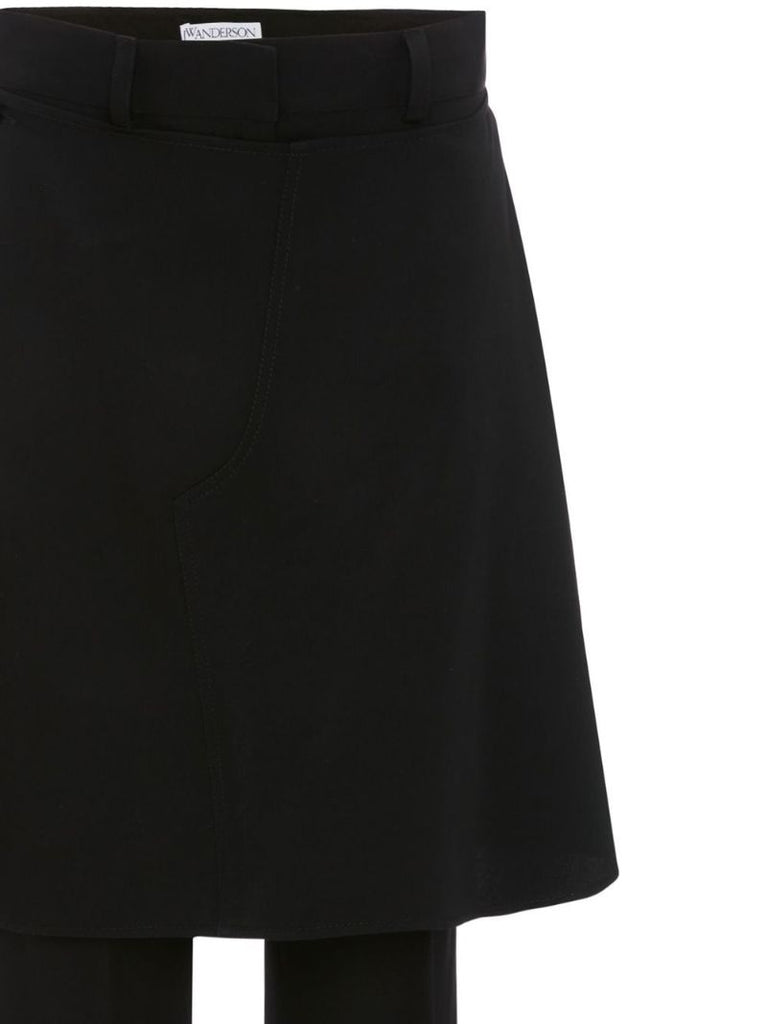 Black Skirt Trousers