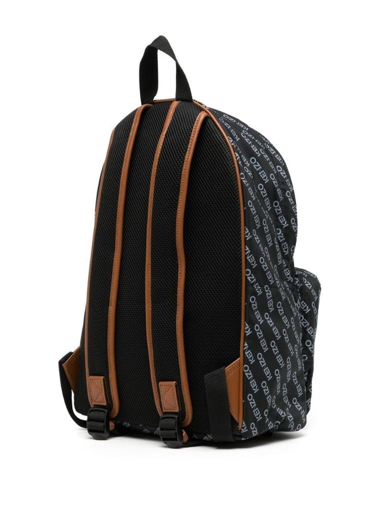 Black Sport Monogram Backpack