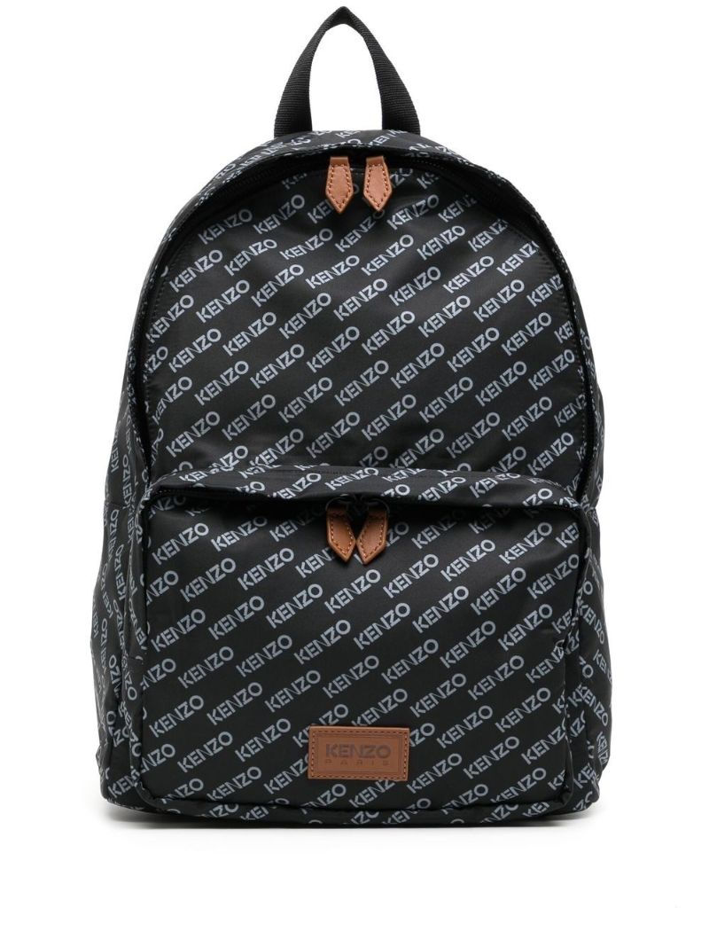 Black Sport Monogram Backpack