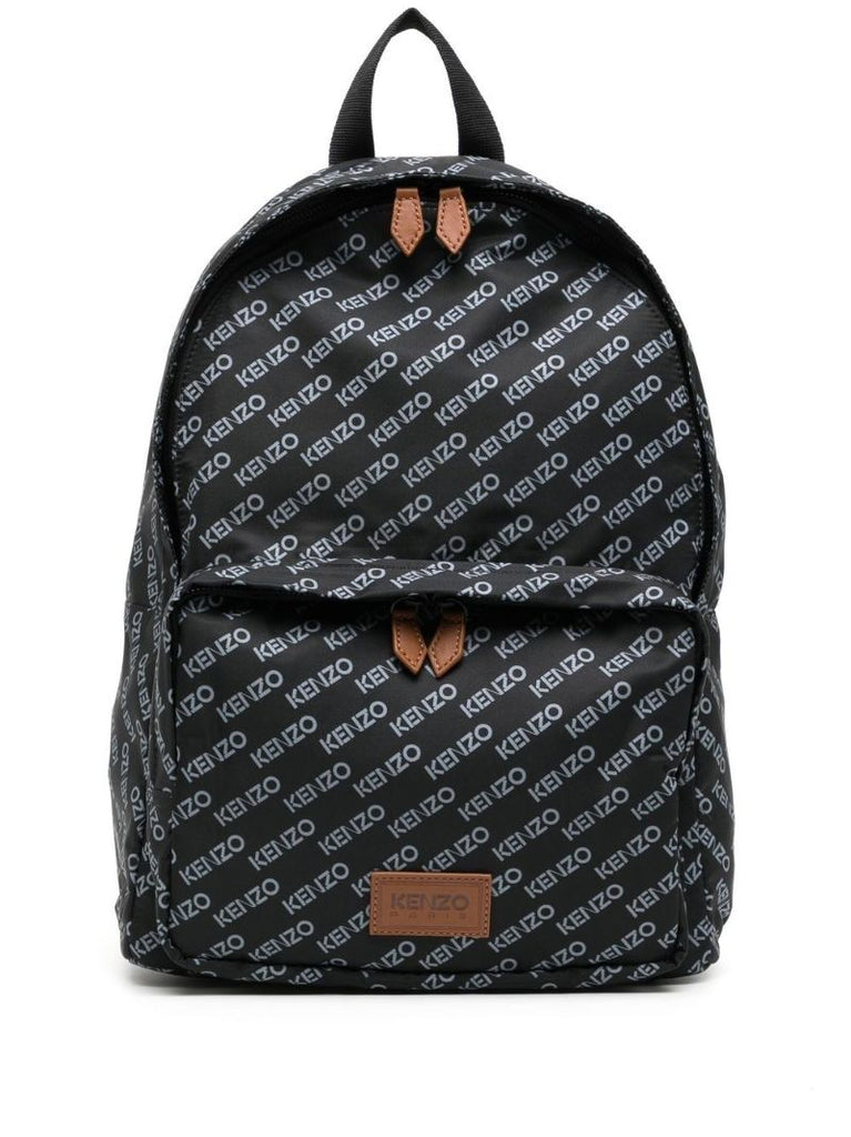Black Sport Monogram Backpack