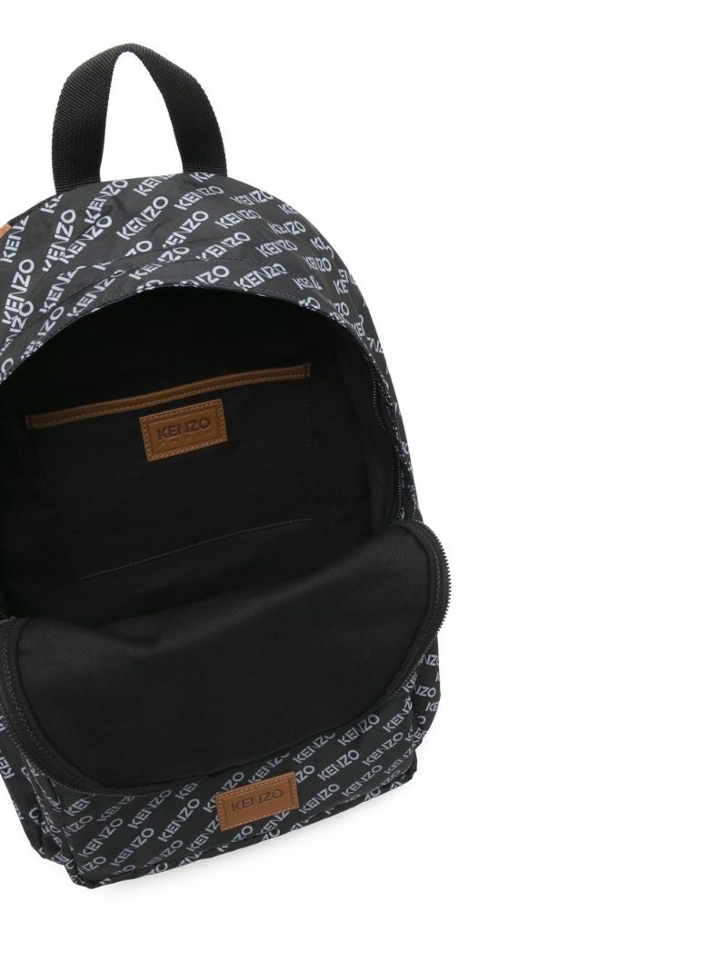 Black Sport Monogram Backpack
