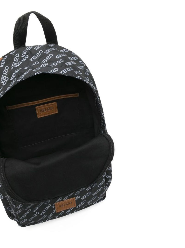Black Sport Monogram Backpack
