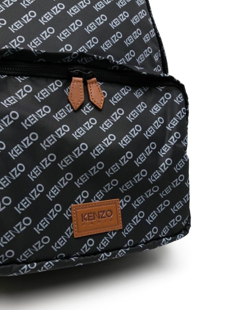 Black Sport Monogram Backpack