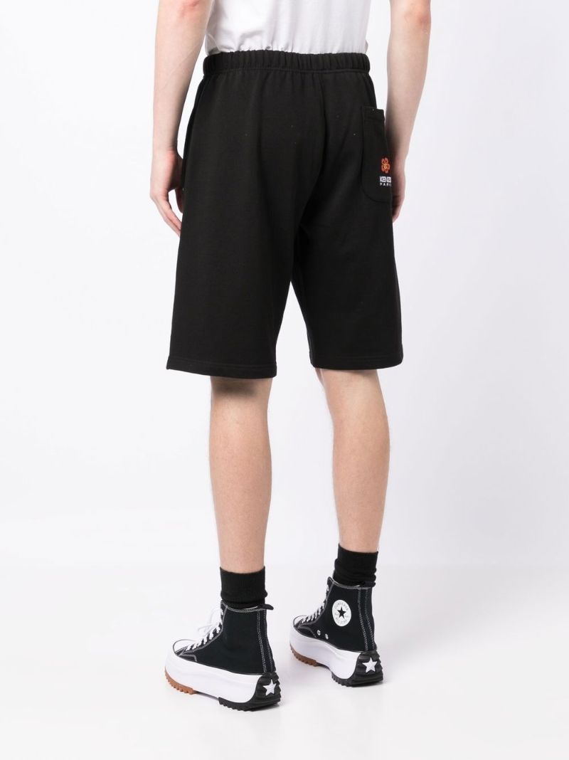 Black Boke Flower Shorts