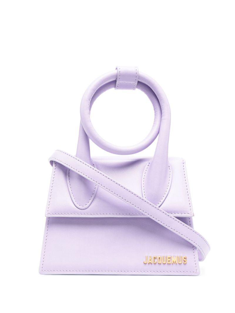 Purple Le Chiquito NÃ_x0085_â_x0080__x009c_ud Leather Cross Body Bag