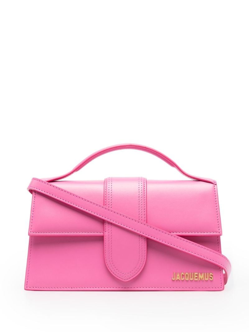 Pink Le Grand Bambino Leather Shoulder Bag