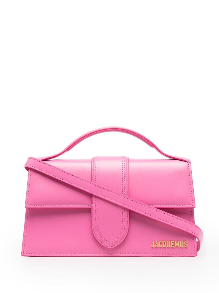 Pink Le Grand Bambino Leather Shoulder Bag