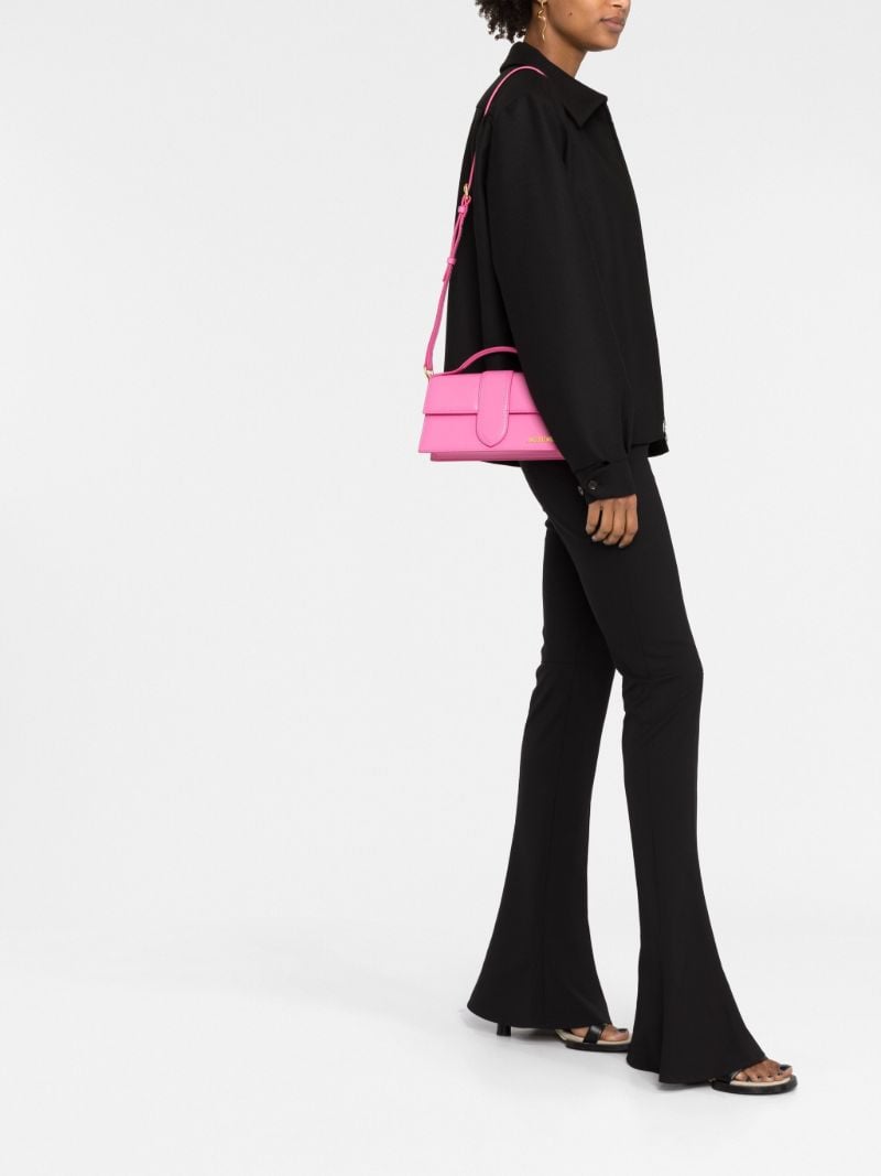 Pink Le Grand Bambino Leather Shoulder Bag